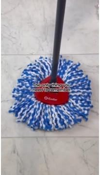 O-Cedar EasyWring Spin Mop Head Refill (Pack of 6)
