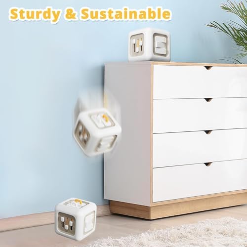SOCBTNSO Montessori Busy Cube Travel Toy for Toddlers