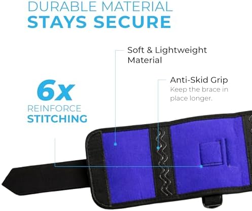 Dosh AFO Foot Drop Brace - Drop Foot Brace for Walking - AFO - Unisex (Black)
