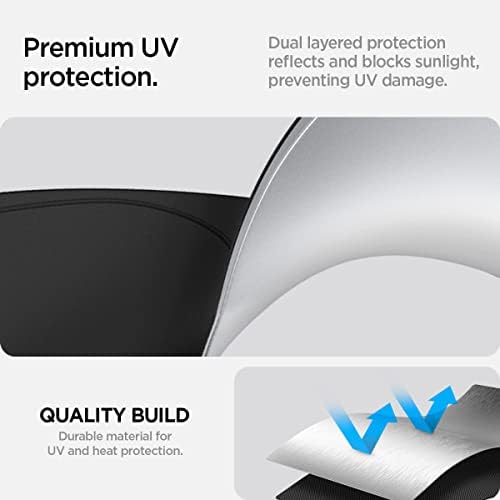 Spigen ZeroGap Windshield Sunshade for All Tesla Model Y & 3