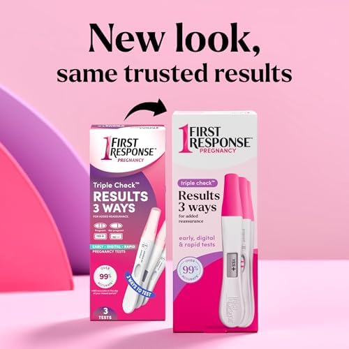 First Response Triple Check Pregnancy Test 3 ct.