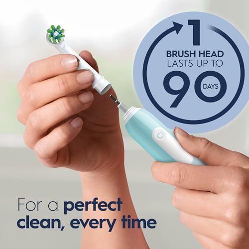 Oral-B Pro 1000 CrossAction Electric Toothbrush, Green