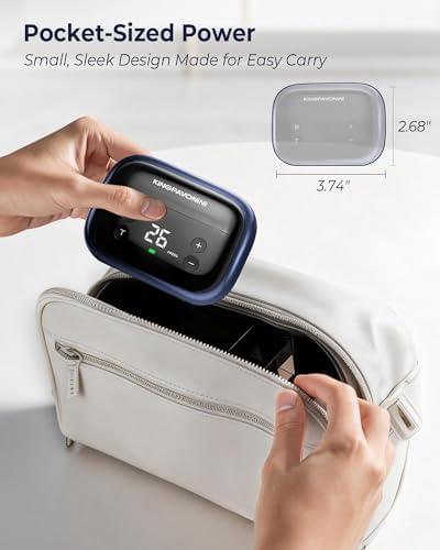 KingPavonini Wireless TENS Unit Muscle Stimulator, Pocket-Sized, Model U13