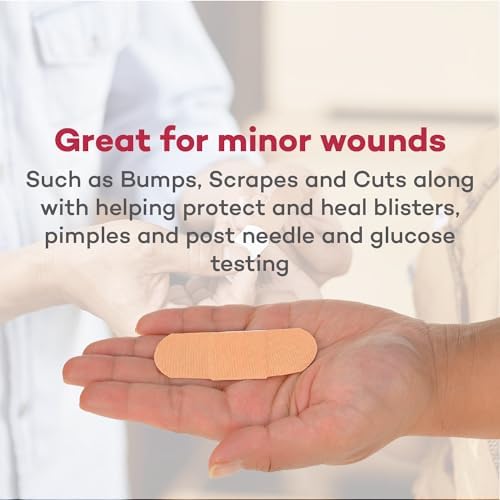 Dealmed Sterile Flexible Fabric Adhesive Bandages - 1x3 in - 100 Count