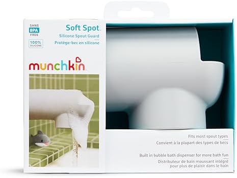 Munchkin® Soft Spot™ Bath Spout Cover for Baby, Grey