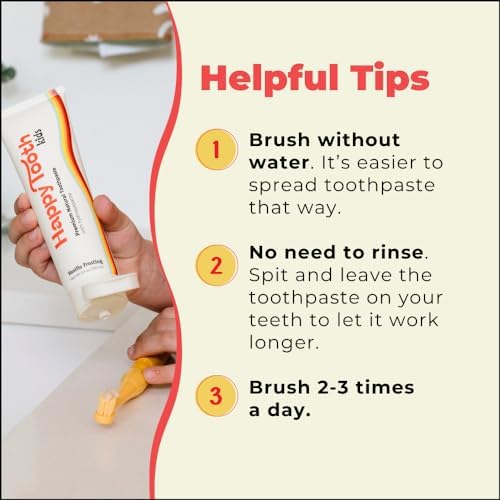 Hydroxyapatite Toothpaste, Whitening, Fluoride Free, Vanilla Frosting 4oz