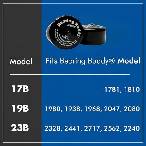Bearing Buddy 19B Bra - Vinyl Covers for Wheel Bearing Protectors (1 Pair)