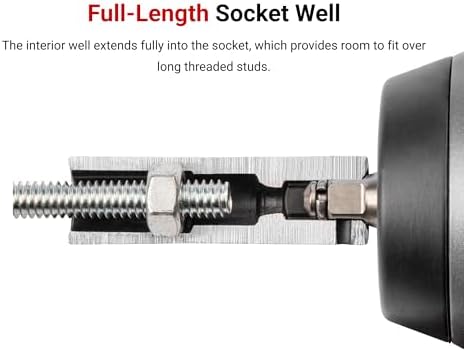 TEKTON 1/2 Inch Drive x 21 mm 6-Point Impact Socket | SID23121