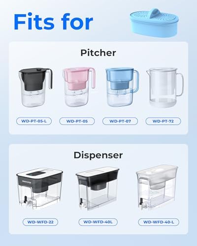 [Genuine] Waterdrop PF-AL Alkaline Water Filter for Waterdrop Pitchers