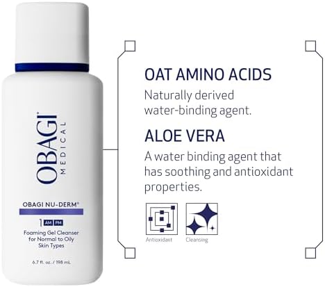 Obagi Nu-Derm Foaming Gel Cleanser for Face