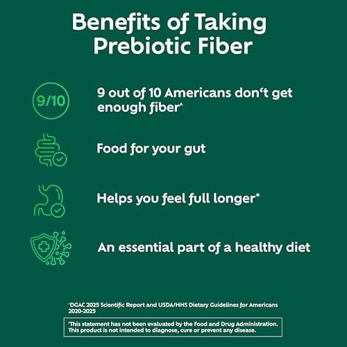 Benefiber Prebiotic Fiber Supplement Powder, Unflavored, 28 Stick Packs