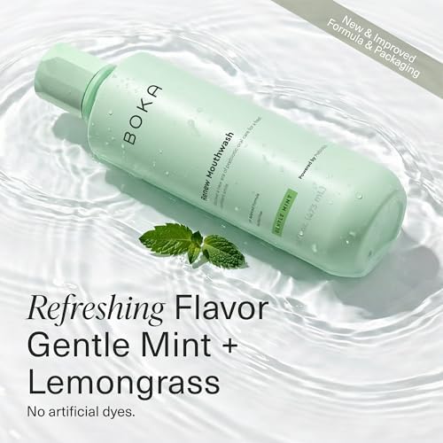 Boka Renew Liquid Mouthwash Gentle Mint & Lemongrass 16 oz 1pack