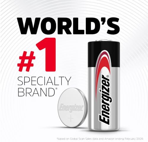 Energizer A23 Batteries, A23 Battery Alkaline, 2 Count