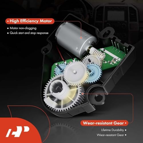A-Premium HVAC Blend Door Actuator, Replaces 89018365, 52402588