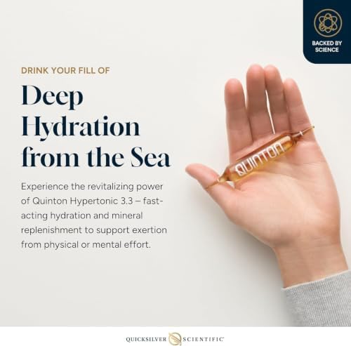 Original Quinton Hypertonic, 30 Drinkable Ampoules