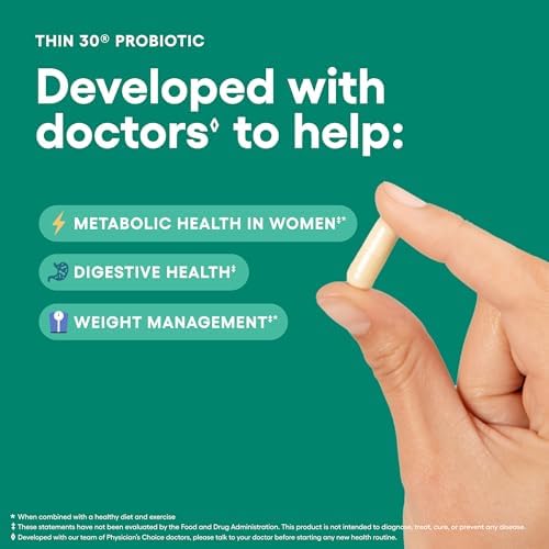 Physician's CHOICE Probiotics for Weight Management & Bloating, 30ct