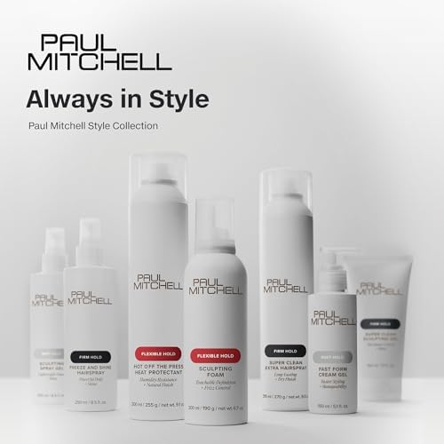 Paul Mitchell Super Clean Extra Hairspray, Long-Lasting, Firm Hold + Dry Finish, For All Hair Types