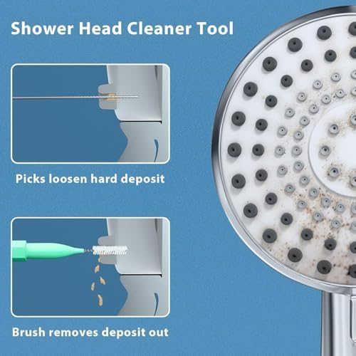 Lumkew Shower Head Cleaner Tool, Multiszie Shower Head Cleaning Brush