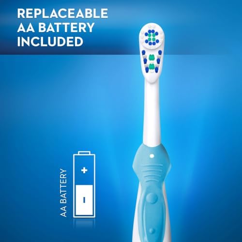 Oral-B Deep Clean Battery Powered Toothbrush Replacement Brush Heads Refill, Soft, 2 Count