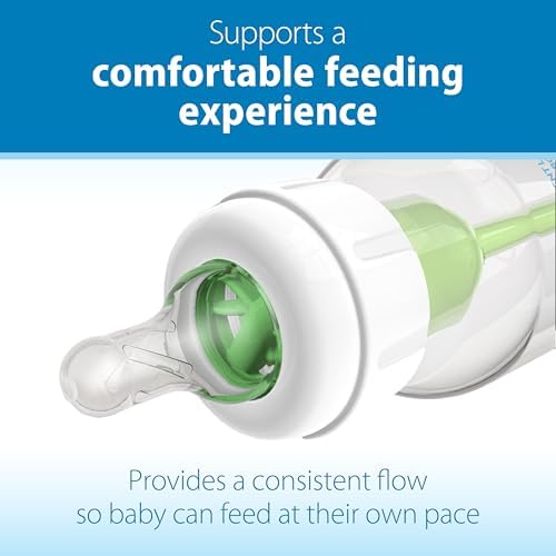 Dr. Brown's Anti-Colic Options+ Narrow Baby Bottle, 4 oz, 4-Pack