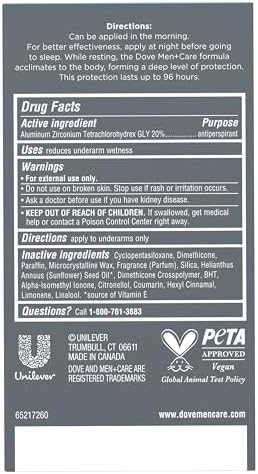 Dove Men+Care Clinical Protection Antiperspirant Clean Comfort 1.7 oz