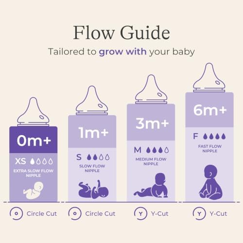 Lansinoh Anti-Colic Baby Bottles, 5 Ounces, 3 Count