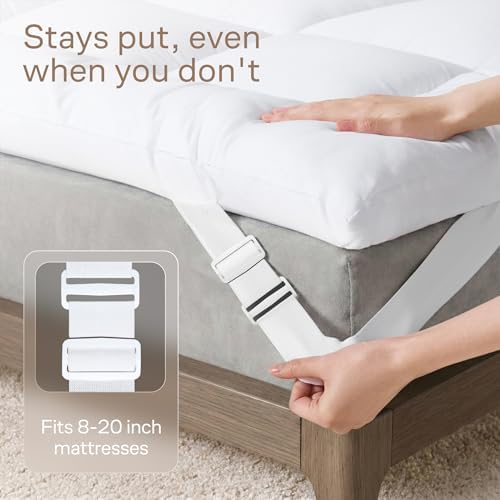 Ultra Soft & Cooling Mattress Topper - Full Size