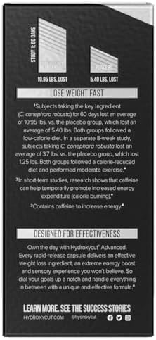 Hydroxycut Advanced, Thermogenic Supplement, 60 Capsules