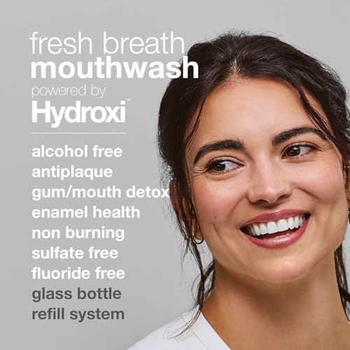 Davids Hydroxi Mouthwash Kit Remineralizing Enamel Health Mint 16 fl oz