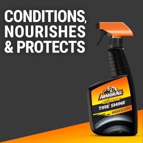 Armor All Tire Shine Spray, Even Shine, Minimal Overspray, 2 Count