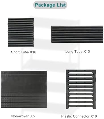 Autonomier 5-Tier Extra Small Shoe Rack (16.3" Wide), Narrow Space-Saving