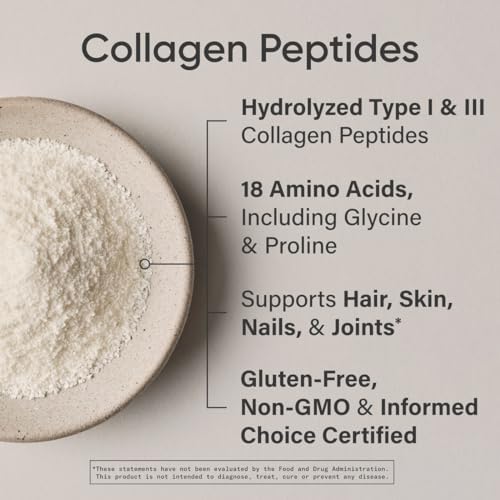 Sports Research® Collagen Peptides Protein Powder 16oz (Unflavored)