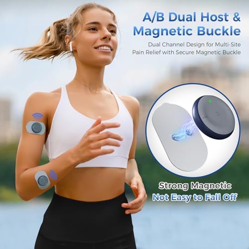 KingPavonini Wireless TENS Unit Muscle Stimulator, Pain Relief, Model U8PRO
