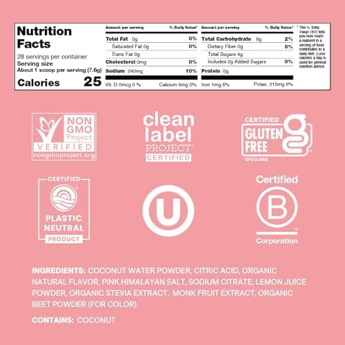 Cure Hydration - Electrolyte Drink Powder Strawberry Kiwi 28 Servings