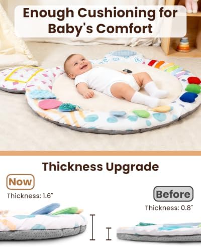 Extra Large Baby Play Gym, Thickened and Non Slip Activity Mat