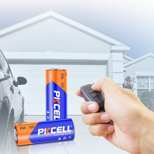 PKCELL 23A 12 Volt Battery 10 Pack, Alkaline 23A 12V Battery for Remote