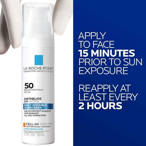 La Roche-Posay Anthelios UV Daily Invisible Sunscreen SPF 50, 3 Formulas