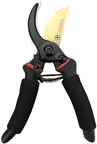 gonicc 8" Professional Premium Bypass Titanium Pruning Shears(GPPS-1003)