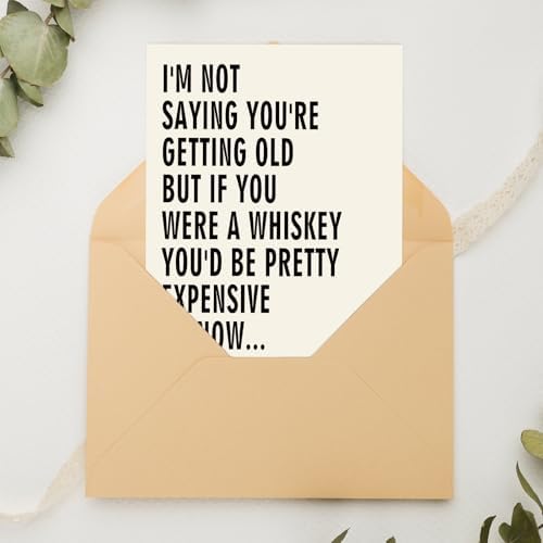 FANCYLUCKY Funny Birthday Card Gift for Dad from Son Daughter