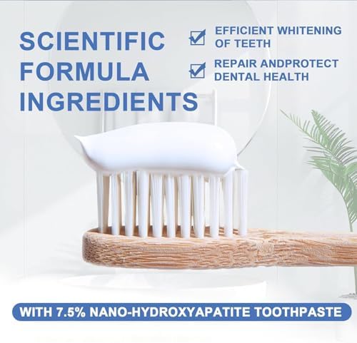 Nano Hydroxyapatite Toothpastes for Enamel Protection Fluoride Free