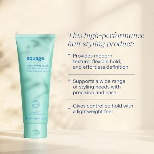 Aquage Transforming Hair Paste & Texturizing Wax, 4 oz