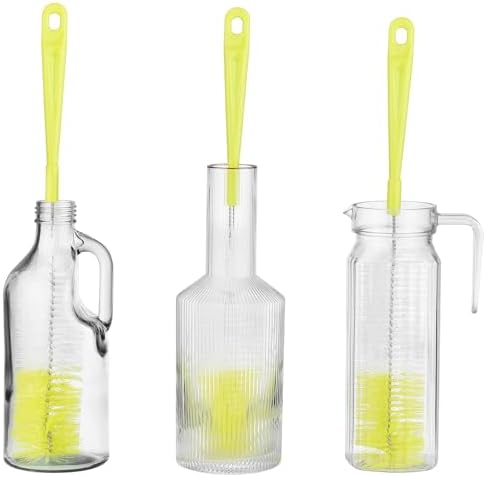 ALINK 16 inch Long Bottle Brush Cleaner for Washing Wine/Beer/Sport Well/Thermos/Glass, Hummingbird Feeder and Long Narrow Neck Sport Bottles