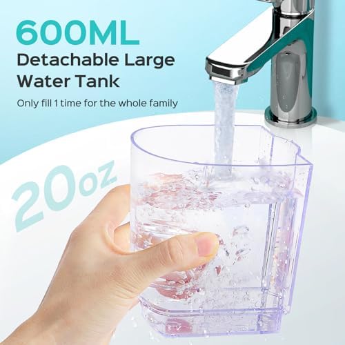 COSLUS E2 Advanced Water Dental Flosser Teeth, 2 Modes 12 Pressure Settings