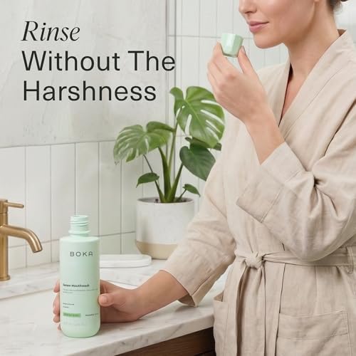 Boka Renew Liquid Mouthwash Gentle Mint & Lemongrass 16 oz 1pack