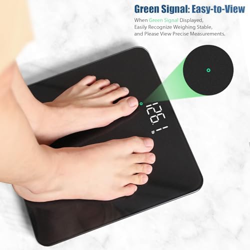 Vitafit Bathroom Scale for Body Weight Accuracy 0.1lb, Weight Scale 400lb