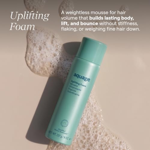 Aquage Uplifting Foam & Hair Mousse, Weightless Root Lifter, 10 oz