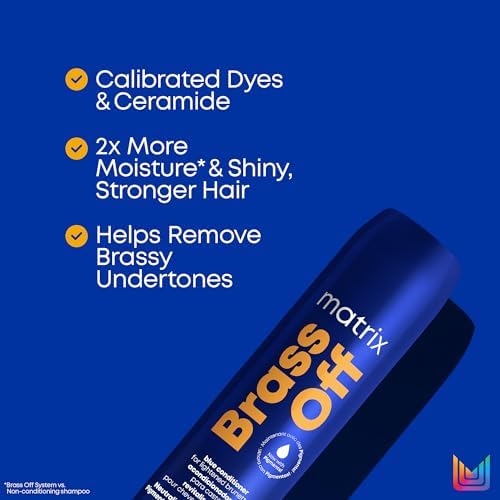 MATRIX Brass Off Blue Conditioner – For Lightened Brunettes