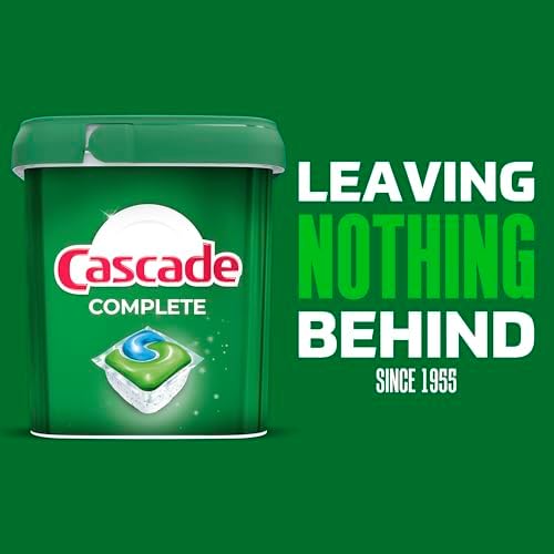 Cascade Complete Dishwasher Pods - Fresh Scent ActionPacs, Dishwasher Detergent, Dishwasher Soap, Detergent Pods, 78 Count