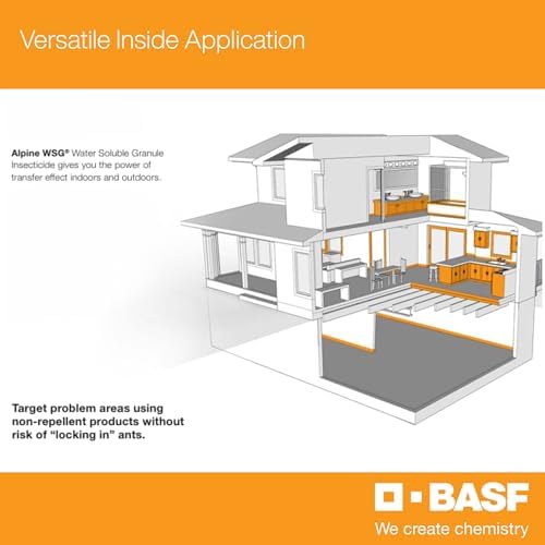 BASF Alpine WSG Insecticide, Soluble Granules, Indoor Outdoor Pest Control
