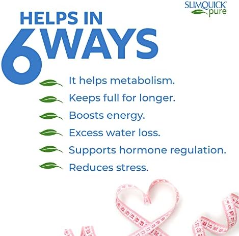 SlimQuick Pure 3X Extra Strength Drink Mix for Women, Achieve Weight Goals